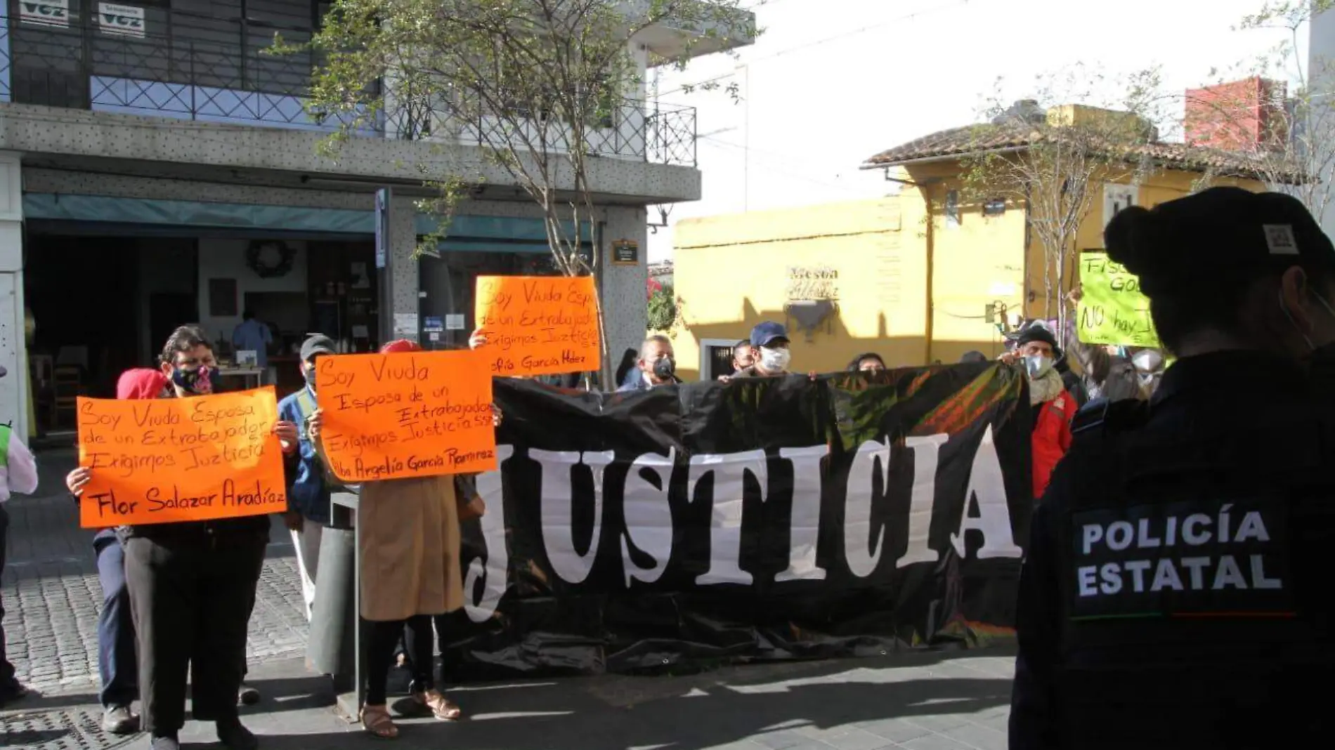 manifestacion policias